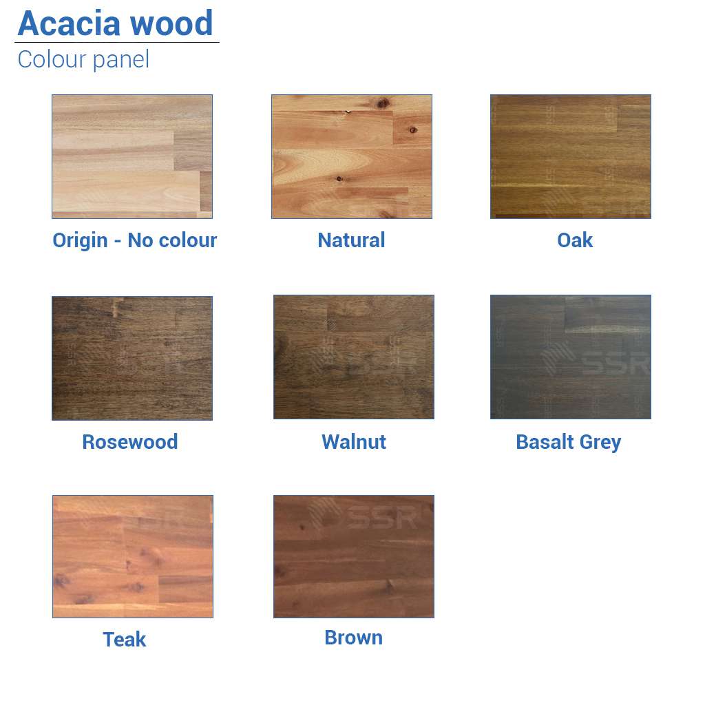 bảng màu chất lượng gổ keo