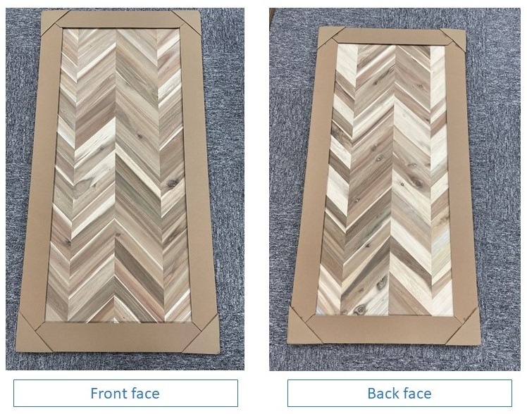 acacia herringbone butcher block countertop