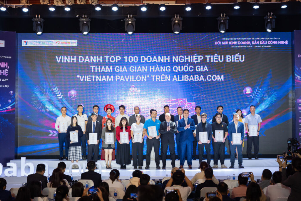 SSR VINA Belongs to the Top 100 Typical Companies – Vietnam National Pavilion on Alibaba.com