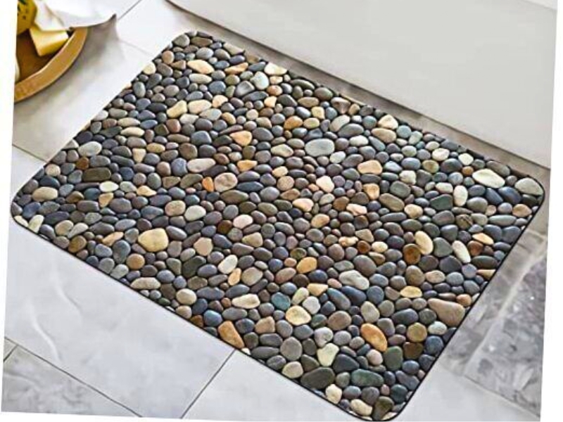DIY pebble carpets