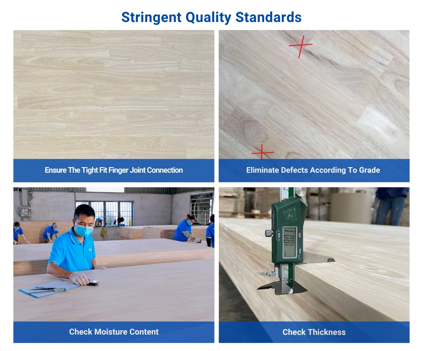 Rubberwood Finger Joint Board Supplier