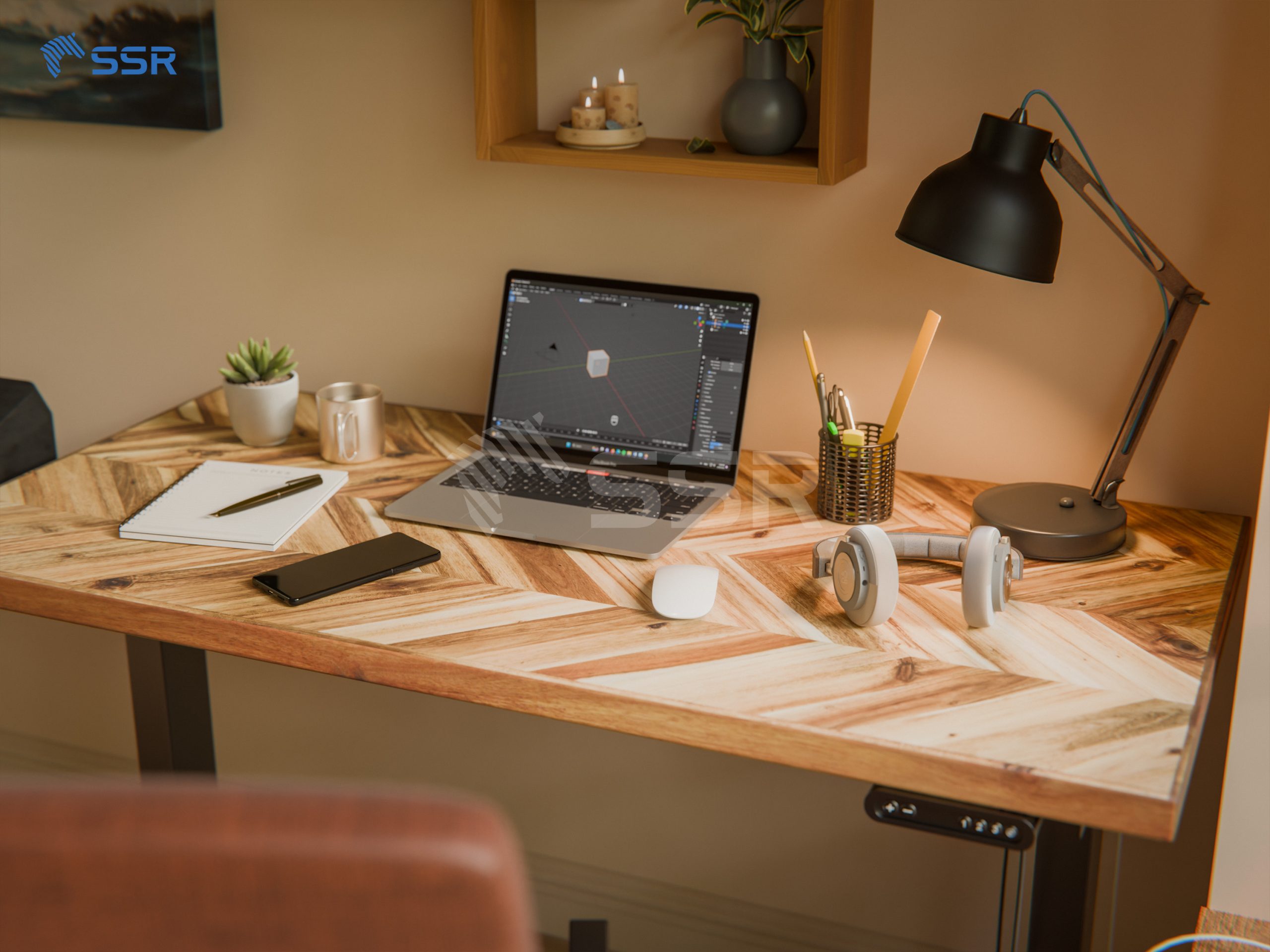 acacia chevron countertop applications 1