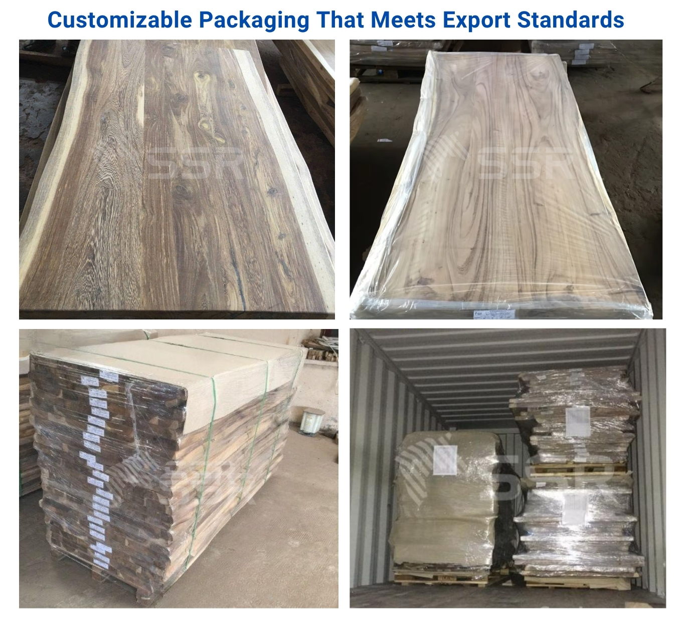 Senna Siamea Edge Glued Countertop With Live Edge​ Producer