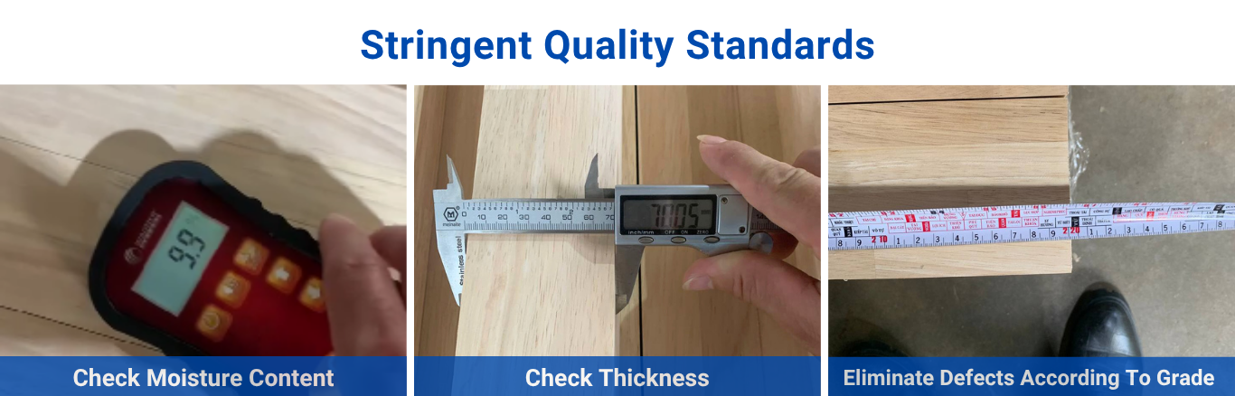 (Good Promotion) Wholesales Primed Pine Wood Baseboard Made in Vietnam