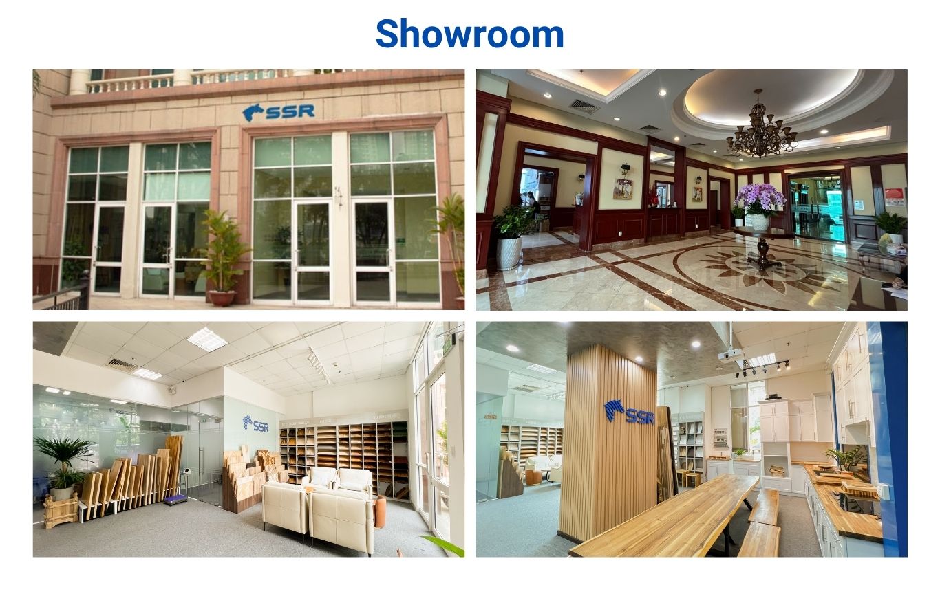 4-Slat Composite Decking Tiles From Vietnam Supplier