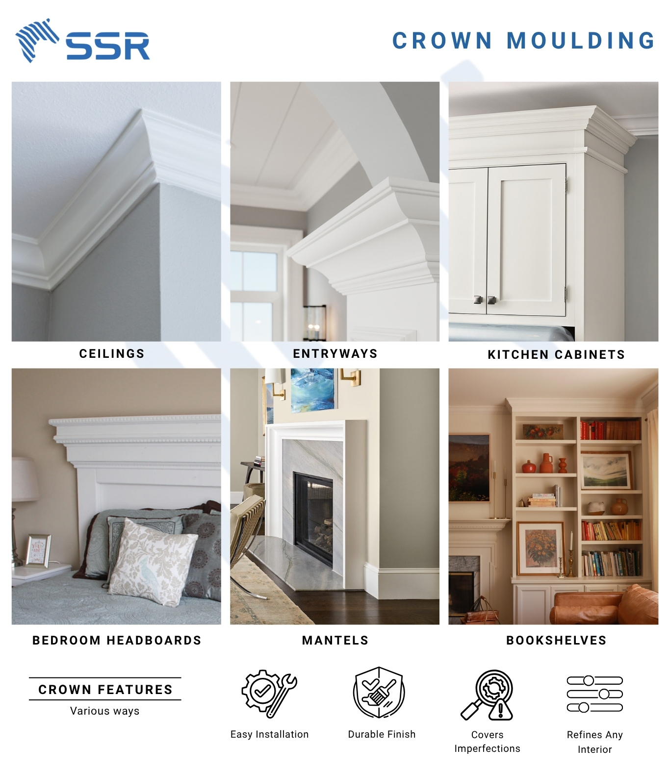 Advantages of Crown Molding
