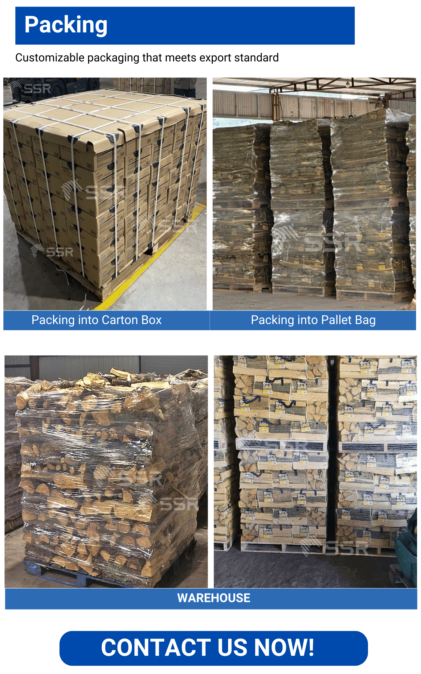 High-Efficiency Firewood From SSR VINA