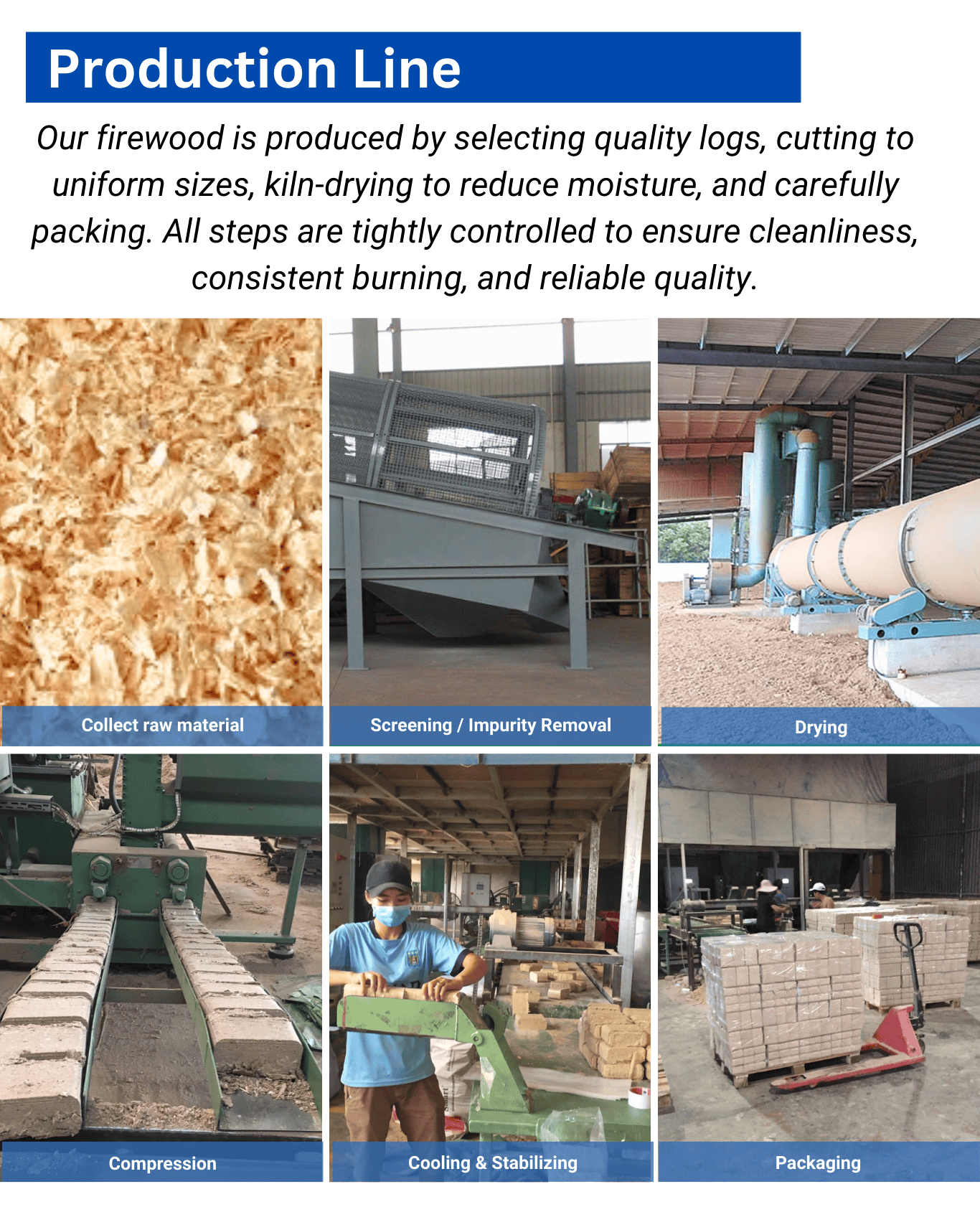 [Eco - Friendly] RUF Briquettes Made In Vietnam - SSR VINA