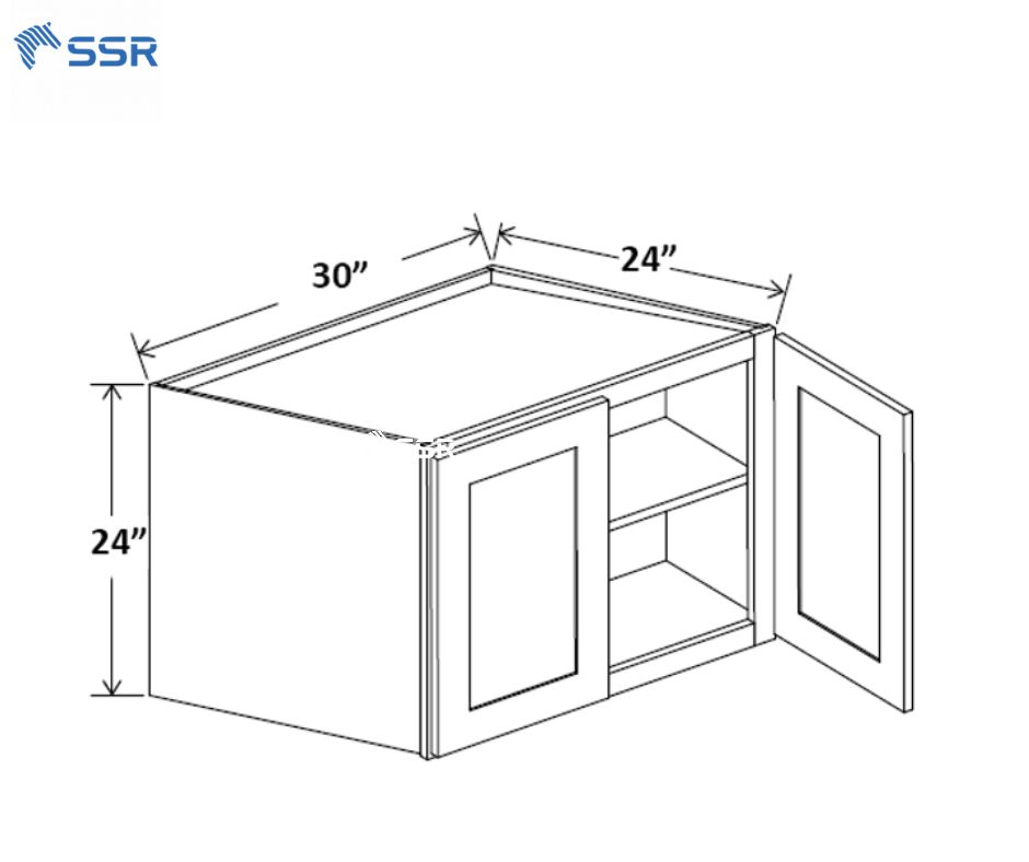 wall-cabinet-2 doors-1-shelf