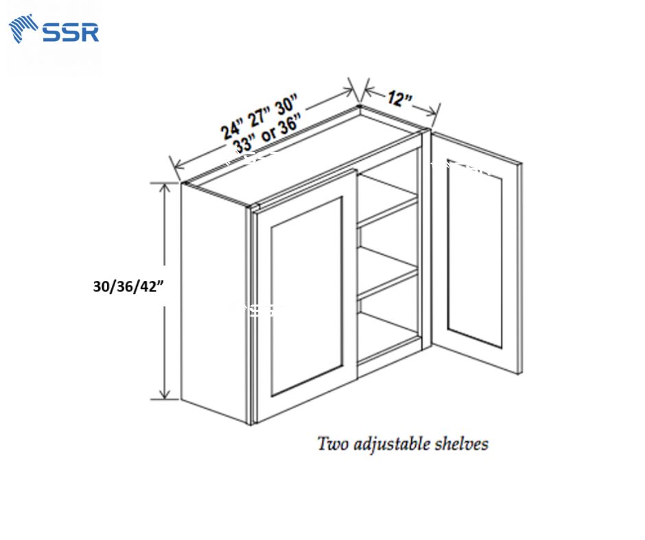 wall-cabinet-2 doors-2-shelves