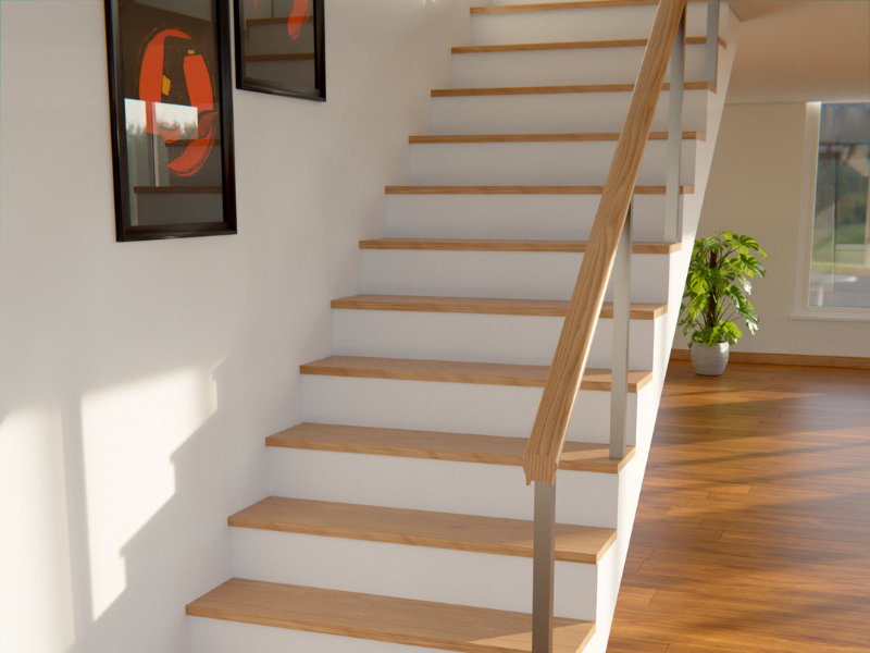 stair parts and handrails