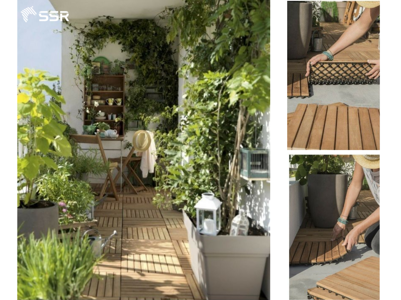 how do i install outdoor deck tiles?