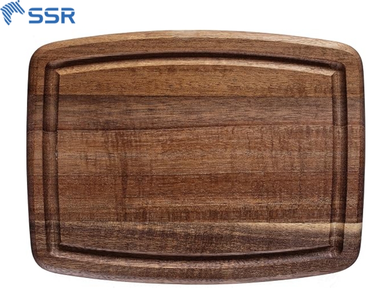 acacia wood juice groove cutting board
