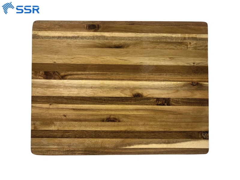 acacia wood rectangular cutting board