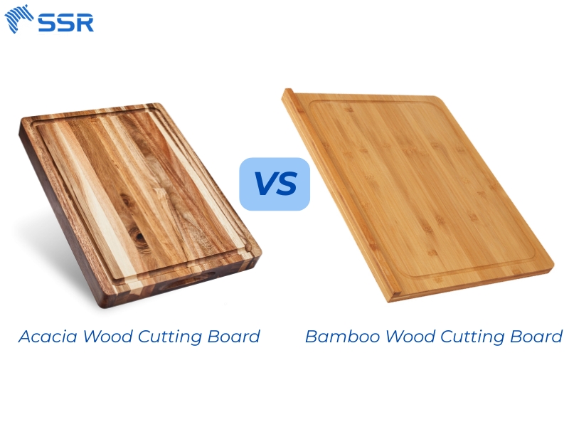 acacia wood vs bamboo cutting board
