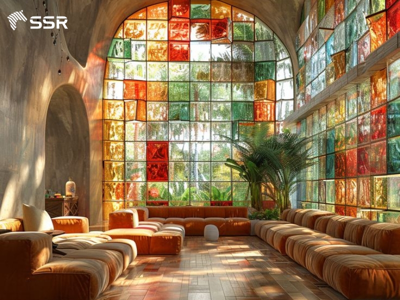 glass - one of building materials