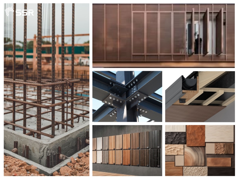 what are the contents of a building