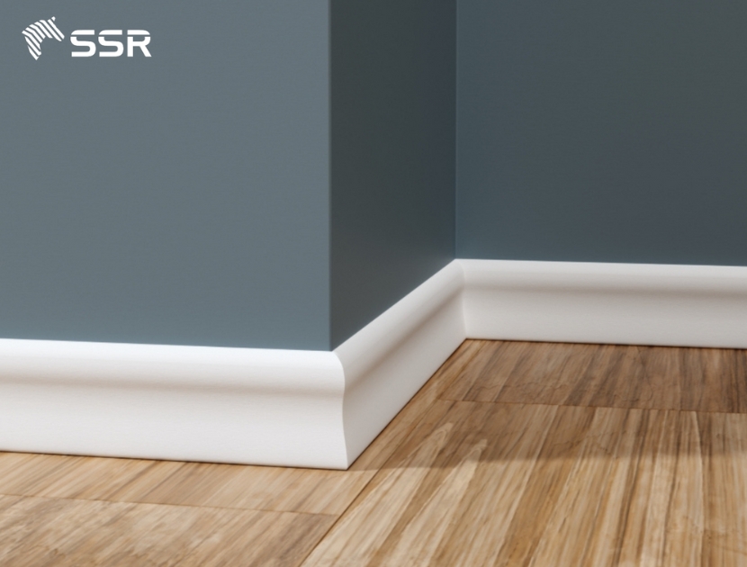 Baseboard moulding trim