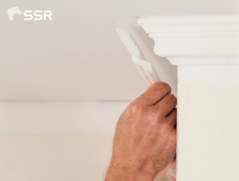 Install crown moulding for new builders